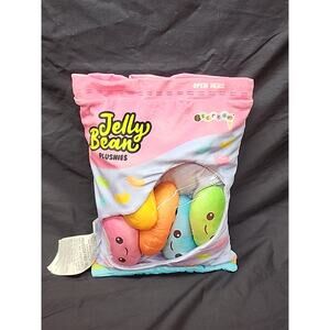 iscream Jelly Bean Plushies 2scoops Stuffed Animal EUC Kids Toy 5 Bean Plush